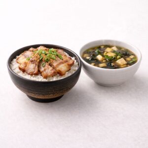 Samgyeopsal Rice Bowl + Sundubu Jjigae